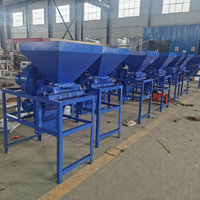Machine à décortiquer les graines de ricin à faible dommage, décortiqueuse de graines de ricin