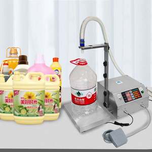 Máquina de Llenado de Líquidos CSY-L36 de Gran Caudal, Tipo Pesaje, Totalmente Automática, para Líquidos como Detergentes, Aceites Comestibles y Champús - Product Image 1