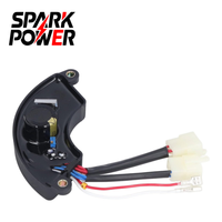 Régulateur de tension automatique Spark AVR, sortie 380V, 10A pour générateur à essence 5-6KW, plastique, 3 phases