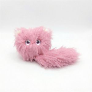 Nuevo Producto Transfronterizo: Muñeco de Peluche Inteligente con IA para Diálogo, Colgante de Gato con Diseño de Escritura a Mano, Morado/Rosa, Poliéster, para 7-14 Años - Product Image 3