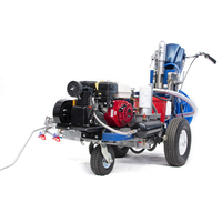 Machine automatique PT-200AT de marquage routier pour les parkings utilisés mais en bon état avec moteur et moteur certifiés CE
