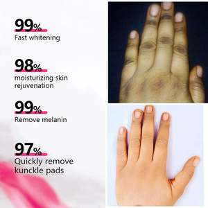 Suero Corrector Aclarante Rápido para Nudillos Oscuros, Eliminador de Manchas <span class=keywords><strong>en</strong></span> <span class=keywords><strong>la</strong></span> Piel <span class=keywords><strong>Negra</strong></span>, Niacinamida, Esencia Iluminadora Facial, Depósito de Pigmentos - Product Image 3