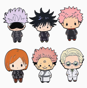 Vente en gros de badges en émail dur personnalisés imprimés en 3D, badges pour revers et chapeaux sur le thème de l'anime - Product Image 6