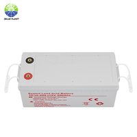 Batterie Gel SOLAR PLANET 12V 100Ah 150Ah 200Ah, Batterie Solaire Gel, Batteries au Plomb-Acide pour Système Solaire Hors Réseau Hybride