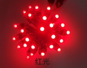 DC12V <span class=keywords><strong>ws2811</strong></span> điểm ảnh nút RGB địa chỉ dẫn ánh sáng dây IP68 đạn đen PVC cơ thể CE ROHS chứng nhận Giấc Mơ trang trí sử dụng - Product Image 5