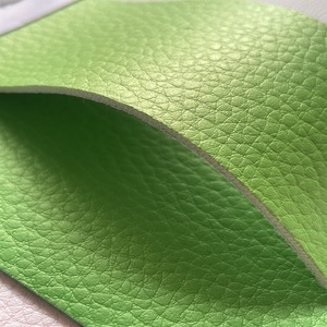 1.5mm <strong>Thickness</strong> <strong>PU</strong> Artificial <strong>Leather</strong> with Pearl Lychee Pattern for Outdoor Shoes and Bags Synthetic <strong>Leather</strong> - Product Image 3