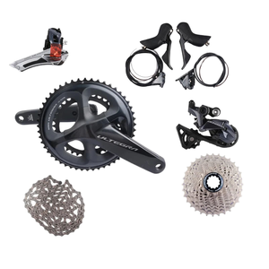 Grupo de Cambio Shimano <span class=keywords><strong>Ultegra</strong></span> R8020+R8070 <span class=keywords><strong>R8000</strong></span> 2 x 11 Velocidades con Frenos de Disco Hidráulicos para Bicicleta de Carretera - Product Image 1