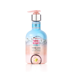 Gel Douche Exfoliant Naturel au Sel Rose de l'Himalaya On: The Body 400ml Formule K-Beauty - Product Image 2
