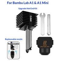 Accessoires pour imprimante 3D A1/A1MINI, kit Hot End, tête d'extrusion avec buse en acier trempé de 0,2 mm