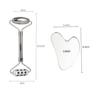 Herren Hautpflege Fisch form Metall <span class=keywords><strong>Gua</strong></span> <span class=keywords><strong>Sha</strong></span> 304 Edelstahl <span class=keywords><strong>Gua</strong></span> <span class=keywords><strong>Sha</strong></span> und Walze Edelstahl <span class=keywords><strong>Gua</strong></span> <span class=keywords><strong>Sha</strong></span> - Product Image 1