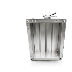 Vendite dirette in fabbrica HVAC condotto manuale smorzatore aria aria fresca fornitura serranda sistema di controllo del flusso d'aria manuale - Product Image 2