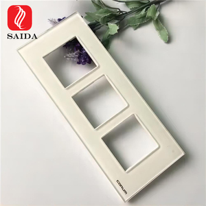 Nouveaux produits verre trempé 2mm pour lumière électrique interrupteur tactile intelligent/verre <span class=keywords><strong>de</strong></span> panneau <span class=keywords><strong>de</strong></span> prise avec sérigraphie - Product Image 1