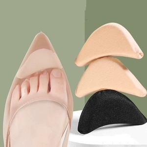 Protections de bout de chaussures et bottes en éponge, coussinets d'insertion pour l'avant-pied, ajustables pour femmes, réduisent la taille de la chaussure, soulagement de la douleur, semelles intérieures de remplissage pour talons hauts - Product Image 1
