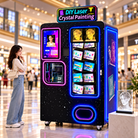 Mesin Lukis Laser Kristal 3D DIY untuk Bisnis di Mal, Stasiun Penjual Otomatis