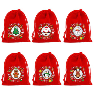 Bolsa de Regalo Navideña, Bolsa para Dulces Navideños, Bolsa para Empacar Frutas, Bolsa para Empacar Manzanas - Product Image 6