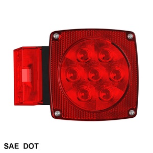 Vuông <span class=keywords><strong>LED</strong></span> Kết Hợp Đuôi Ánh Sáng, Trên 80 inch <span class=keywords><strong>led</strong></span> <span class=keywords><strong>combo</strong></span> đuôi ánh sáng cho trailer trên 80 - Product Image 3