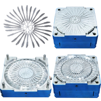 Moules CNC multi-cavités pour injection plastique Acier ABS PC PP Poli Perfection Couteau Fourchette Cuillère Machinerie Produit