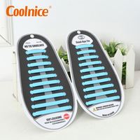 Joli emballage de lacets en silicone de qualité supérieure sans attaches