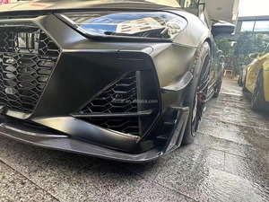 Lèvre avant en fibre de carbone RS6 <span class=keywords><strong>ABT</strong></span> de haute qualité, adaptée à l'<span class=keywords><strong>Audi</strong></span> C8 RS6, lèvre avant en fibre de carbone - Product Image 6