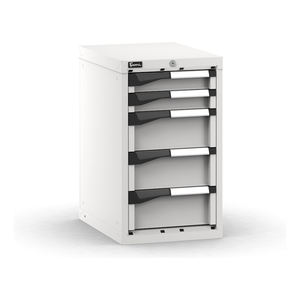 Fami Master gris encimera de 5 cajones cómoda con extensión ajustable 408x573x700mm - Product Image 1