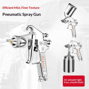 Pistolet <span class=keywords><strong>de</strong></span> peinture pneumatique à alimentation par le bas à haute atomisation W-71/W-77/W-101 pour meubles, murs et voitures (couche <span class=keywords><strong>de</strong></span> finition) - Product Image 5