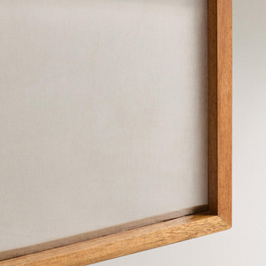 Moderna Bacheca Magnetica Minimalista Nordica Fatta a Mano in Metallo Spazzolato, Cornice in Legno per Esposizione Foto, Decorazione da Parete - Product Image 6