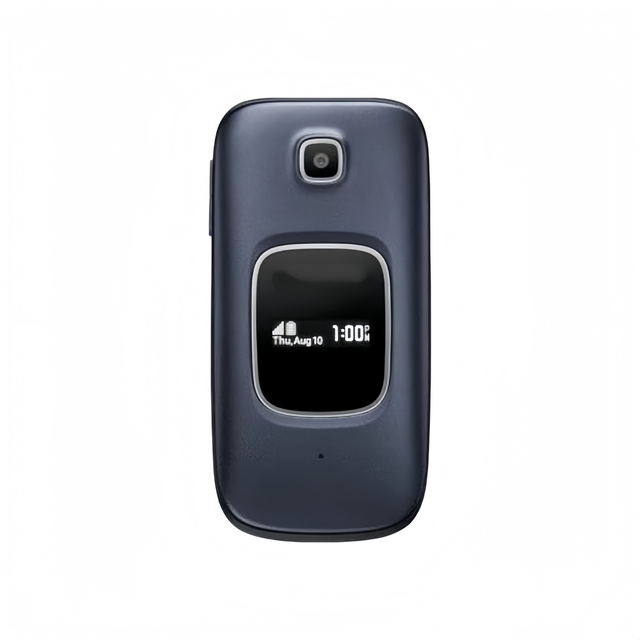 Original Verizon Wireless Ky Ocera Cadence S2720 Unlocked CDMA 4G LTE Blue Kosher Zero Lifetimer Keypad Flip Phone
