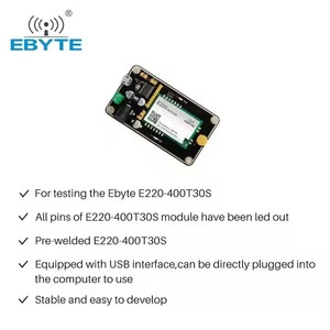 Ebyte ODM E220-400TBL-01การส่งสัญญาณหลายช่องอินเตอร์เฟซ USB ชิป LLCC68 E220-400T22S บอร์ดทดสอบโมดูลไร้สาย Lora - Product Image 3