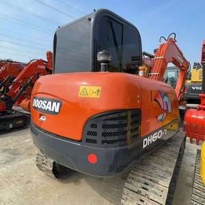 รถขุดตีนตะขาบ Doosan DH60 มือสอง ใช้เครื่องยนต์ Isuzu ชั่วโมงการใช้งานต่ำ นำเข้าจากต่างประเทศ พร้อมเกียร์ปั๊มแบริ่งแท้ ระบบไฮดรอลิกเสถียร สำหรับงานดิน/งานบด - Product Image 4