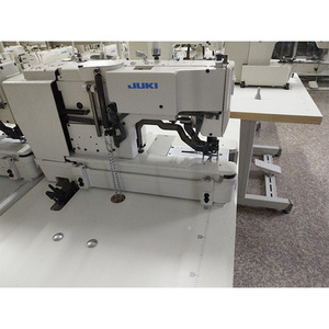 Máquina de coser industrial JUKI LBH-781 de alta velocidad, de una sola aguja, para ojales, usada, en venta. - Product Image 2