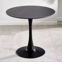 Table et chaises en dalle de roche, style luxe léger et simple, pour négociation, table à thé nordique pour balcon, pour loisirs et réceptions, blanc, pour petit appartement