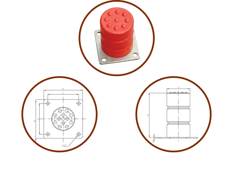 Nova Elevator Parts Pu Buffer Rubber Buffer For Safety Manufacturer