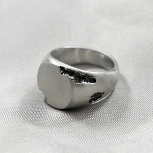 Hip Hop Punk Style Schmuck Edelstahl 18 Karat Gold Medusa <span class=keywords><strong>Ring</strong></span> für Männer - Product Image 2