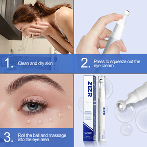 Crème Contour des Yeux Anti-Âge Roll-On ZLZR Oligopeptide Hyaluronate de Sodium Raffermissant Anti-Rides Nourrissant Hydratant Sérum pour les Yeux - Product Image 4