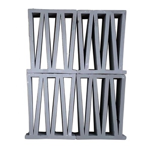 Revêtement mural <span class=keywords><strong>en</strong></span> terre cuite naturelle frittée à motif M, briques décoratives creuses pour la division d'espace et les plafonds - Product Image 5