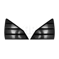 Haosheng I20 Cache de vitre arrière en plastique noir brillant pour Hyundai I20 MK3 2020 2021 2022