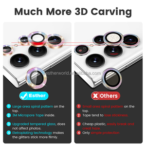 Offre Spéciale – <span class=keywords><strong>Film</strong></span> Protecteur d'Objectif de Téléphone Portable 3D à Couverture Intégrale en Verre Trempé Grade AAA, Dureté 9H, Transmittance 99%, Étanche - Product Image 4