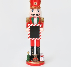 38CM nuevo regalo de Navidad marco de fotos Cascanueces <span class=keywords><strong>soldado</strong></span> marioneta regalo de Navidad - Product Image 1