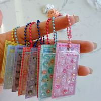 Nouveaux autocollants 3D en relief Lios pour enfants, décorations de coque de téléphone en gemmes et cristaux pour carnets de notes DIY, fabriqués en Chine