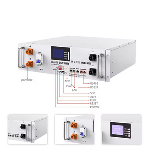 YUNFAN รองรับ OEM ODM แบตเตอรี่ LiFePO4 ความจุสูง 10.24 กิโลวัตต์ชั่วโมง 3U แบบติดตั้งบนแร็ค ขนาดบางพิเศษ - Product Image 3