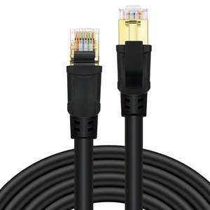 Cat8 Ethernet Cable RJ45 SFTP Pure Copper Network LAN Patch Cord for Router <b>Modem</b> PC 0.5-100m 40Gbps 2000MHz - Product Image 6