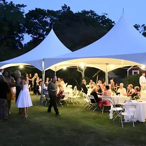 Large Marquee Wedding Big Outdoor Party Tent 15X30 Outdoor Tents Waterproof For Events 300 People High Peak Tent