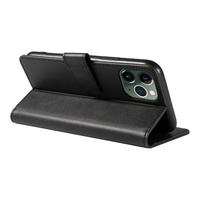Funda Tipo Cartera de Cuero PU para iPhone 11 Pro - Funda con Soporte, 3 Ranuras para Tarjetas, Cierre Magnético y Carcasa Antigolpes