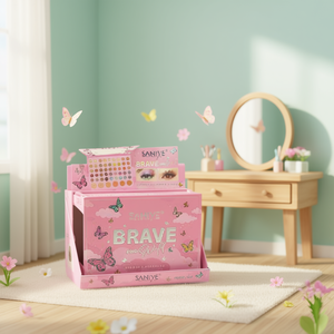 Paleta de Sombras de Ojos Saniye Brave, Polvo Brillante, para Todo Tipo de Piel, Maquillaje Cruelty Free para Niños y Bebés - Product Image 2