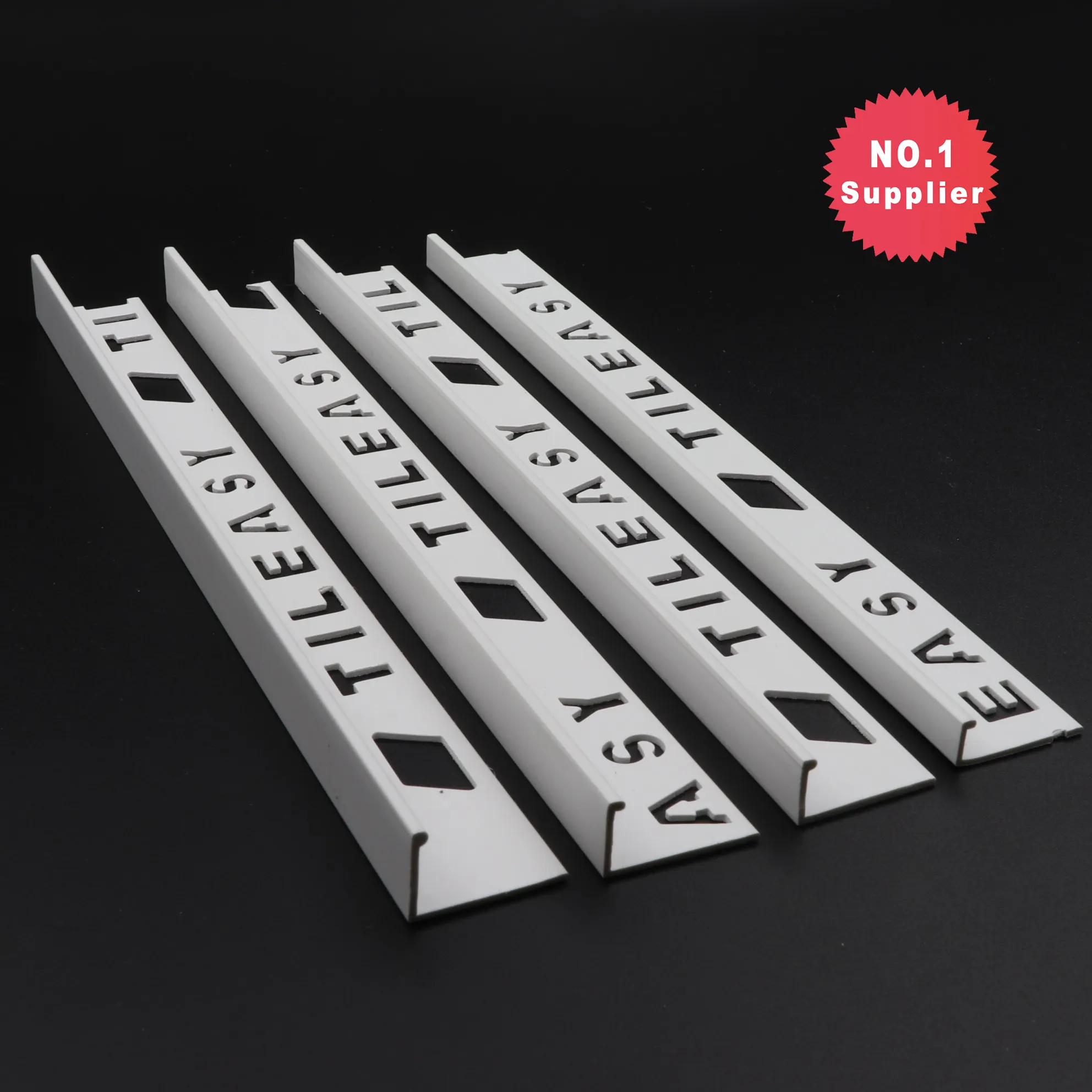 YUNTE 90 degrees right angle stainless steel decoration metal l shaped straight tile edge trim