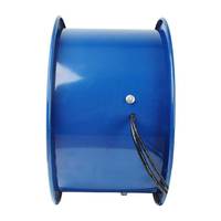 Ventilateur à tambour noir à moteur en cuivre pur, 220V, certifié CE, haute efficacité, souffleur de ventilation cylindrique, directement de l'usine
