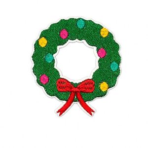 Patchs thermocollants écologiques brodés à l'ordinateur pour cadeaux de Noël, chaussettes, gants, bonhomme de neige, gâteau, sucette, pour vêtements, sacs, chapeaux - Product Image 5