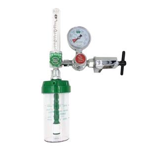 Nemlendirici debimetre tıbbi gaz basınç regülatörleri ile CGA870 duvara monte tıbbi oksijen regülatörü - Product Image 3