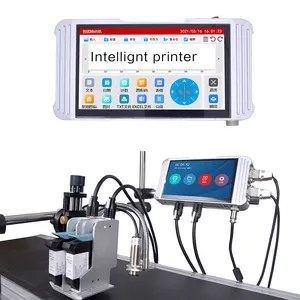 Máquina de impresión inteligente de codificación de datos variables de impresión de paquetes de alimentos fácil de operar para imprimir