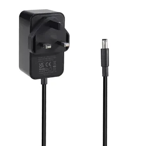 DC 5.5 2.1MM İngiltere tak anahtarlama anahtarı Dc modu Ac Ac/Dc Led 12V 3A mobil bilgisayar Pc için güç kaynağı